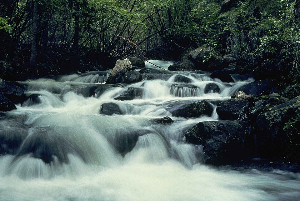 Waterfalls in mountain